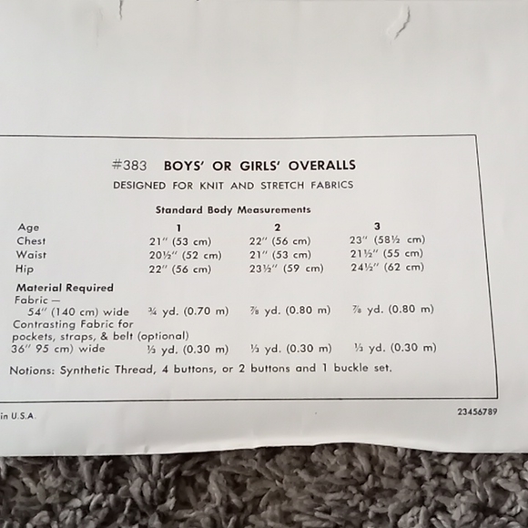 kwik sew #383 - Picture 2 of 2